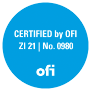 Label OFI ZI 21 0980